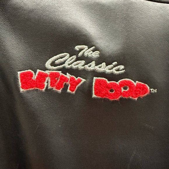 Vintage Leather Betty Boop Jacket - Picture 4 of 6